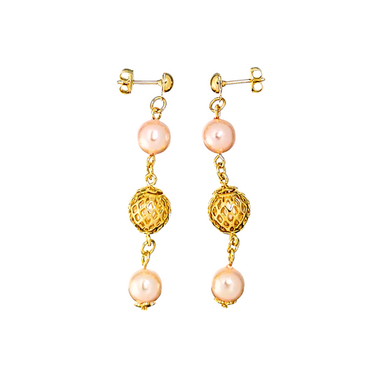 Juliette's Pearls Drop Earrings